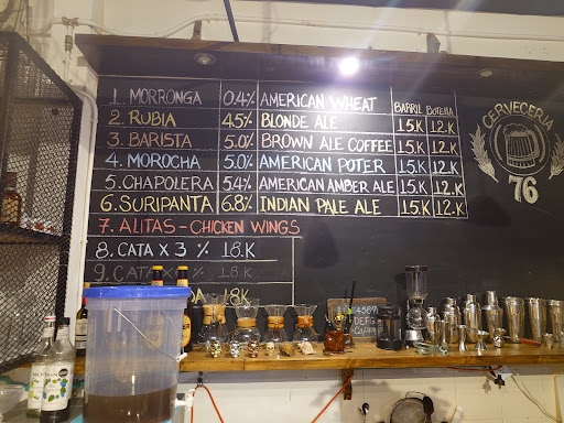 Foto del negocio en Google Maps · Cerveceria 76